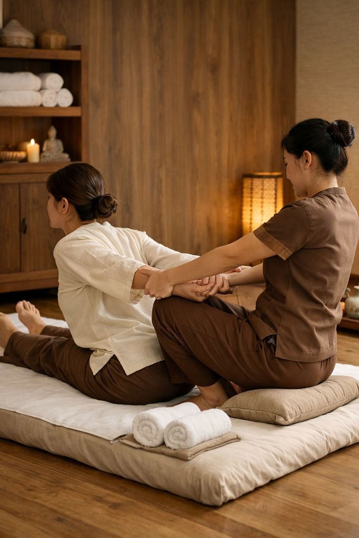 Full body relaxation massage